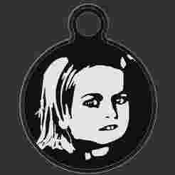 Akward Girl Meme - Keyring