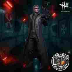 Albert Wesker The Mastermind Residual Evil Dead by Daylight 3D Printable Model / Albert Wesker El Cerebro Residual Evil Dead by Daylight Modelo 3D Impresible