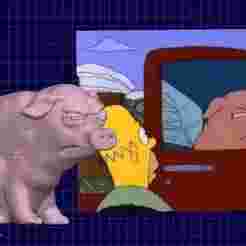 Alcancía/Piggy bank Los Simpsons