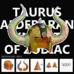 Aldebaran Taurus Gold Saint Seiya Helmet wearable for cosplay
