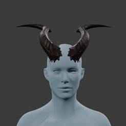 Alfira horns for cosplay