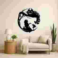 Alice In Wonderland Disney - Wall Art Onecolor