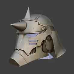 Alphonse Elric's Inspired Helmet