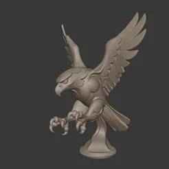 American Bald Eagle – Majestic Bird of Prey 3D Print Model