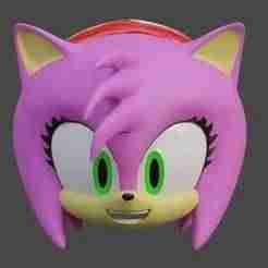 Amy Rose Head For Cosplays