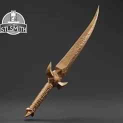 Ancestral Reach Dagger ESO Life Size Prop STL