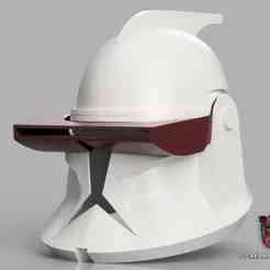Animated Clone Trooper Helmet Phase 1 TCW Macrobinoculars Specialist gear Star Wars Cosplay