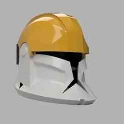 Animated Clone Trooper Pilot Helmet Phase 1 TCW Star Wars Cosplay 1:1