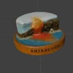 Antarctica Blood Falls Mini diorama