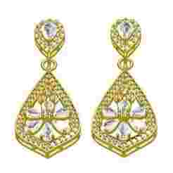 Antique Art Deco Diamond Stud Earring 2