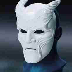 Antique Demon Mask
