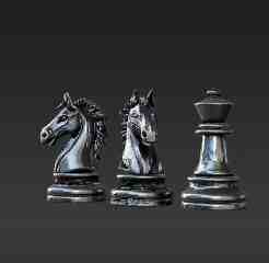 Antique Pewter Style Knight Keychain - Detailed Magical Strategy Game Collectible
