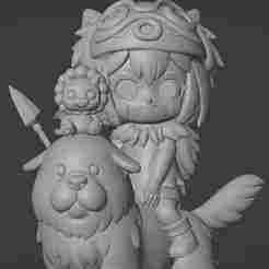 Anya whit Bond and Kymera-san chibi - Spy x Family - Princess Mononoke