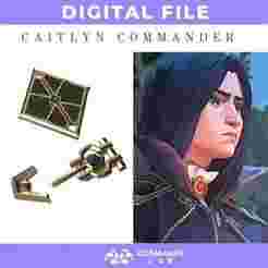 Arcane season 2 Commander Caitlyn Kiramman cape