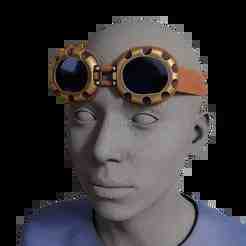 Arcane Vi glass goggles cosplay