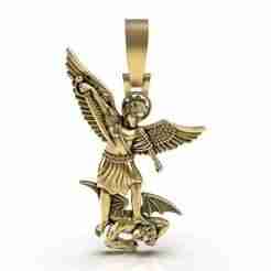 Archangel And Devil Pendant