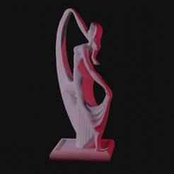 ART DECO Dancing Girl