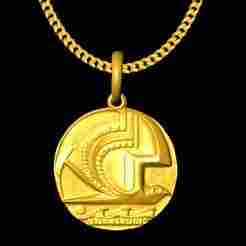 Art relief pendant