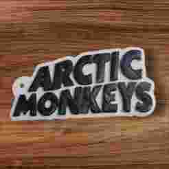 Artic Monkeys Keychain/Llavero