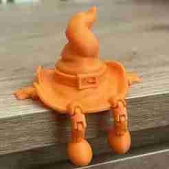 ARTICULATED HALLOWEEN HAT WITH LEGS