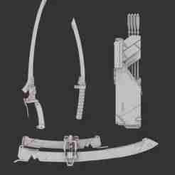 Asaba Harumasa pack bundle- Zenless Zone Zero