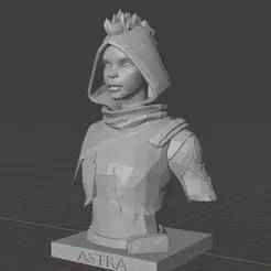 Astra Bust – Valorant 3D Printable Statue