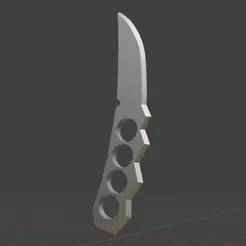 Asuma's Kunai Anime Naruto - DIGITAL STL FILE FOR 3D PRINTING