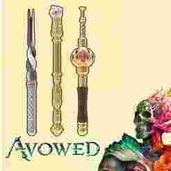 Avowed Wand Set Cosplay Props