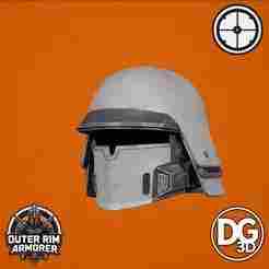B-24 Enforcer Helmet from Helldivers 2 - Digital STL File Only