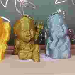 Baby buddha's keychains - Baby buddha keychains