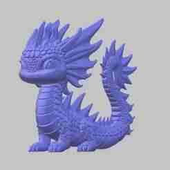 Baby Light Fury Dragon STL – Cute 3D Printable Figurine | Collectible Toy & Gift Model