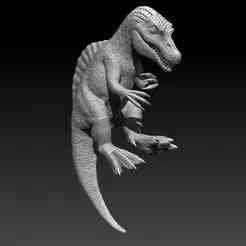 Baby Spinosaurus Sleeping | Baby Spinosaurus Sleeping