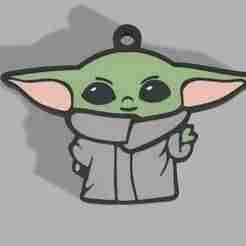 Baby Yoda Keychain - Grogu Star Wars