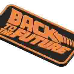 back to the future keychain