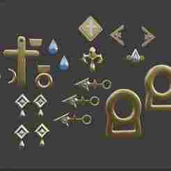 Barbara Accessories (Genshin Impact)