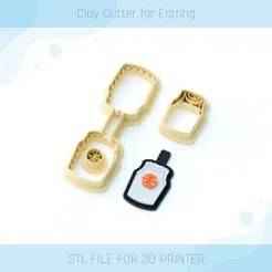 Basketball Jersey Keychain Clay Cutter