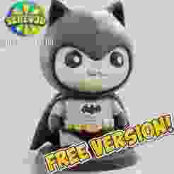 Bat Cat - Cosplay Superhero Cat Figurine - FREE 3D Print STL/3MF