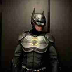 Batman cosplay Helmet, Ben Aflac inspired