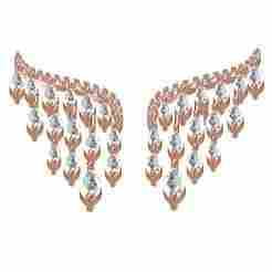 Beautiful Angle Wings Diamond Earring