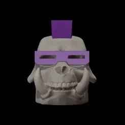 Bebop Skull - 3D Model (Teenage Mutant Ninja Turtles Inspired) Halloween Decoration