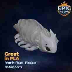 Bell Beast : Silksong : Hollow Knight- Flexible Toy : Print-in-Place : No Supports : 16 cm