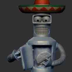 Bender from futurama