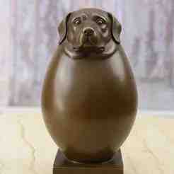 Big Chubby Dog sculpture - Big Chubby Dog Botero