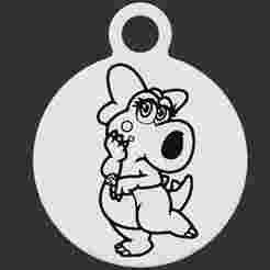 Birdo Keyring