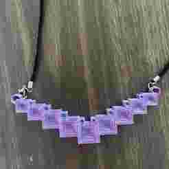 Bismuth Necklace