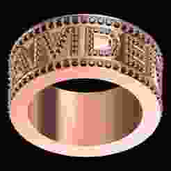 Black Diamond Wedding Band