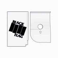 Black Flag Business Card Holder
