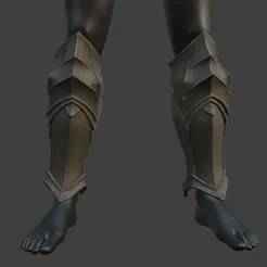 Black Knight Greaves