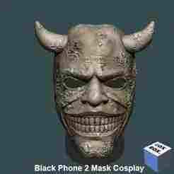 Black Phone 2 Mask Cosplay