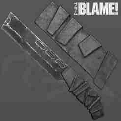 BLAME! Killy Knife 3d model stl for cosplay